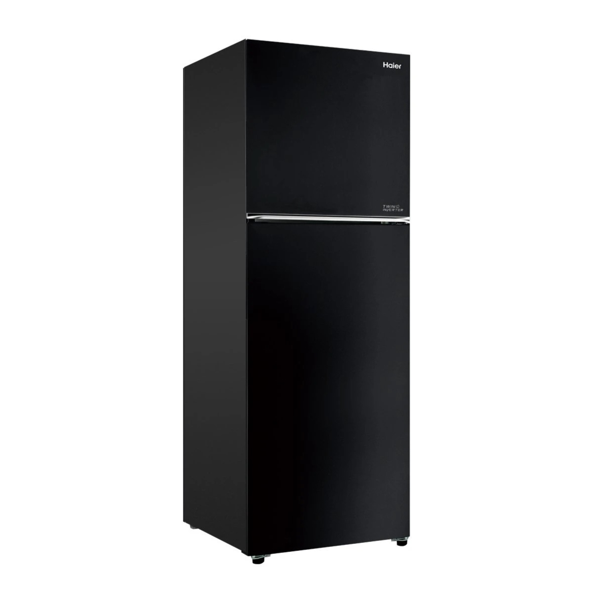 HAIER ตู้เย็น 2 ประตู ขนาด 12.6 คิว รุ่น HRF-350MNI สีดำ อินเวอร์เตอร์ ประหยัดไฟ รับประกันคอมเพรสเซอร์ 10 ปี