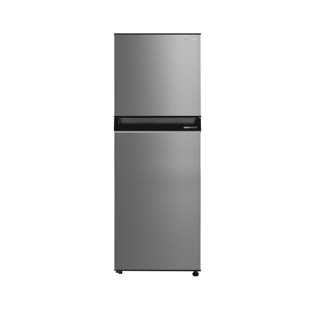 ตู้เย็น 2 ประตู Toshiba รุ่น GR-RT303WE-DMTH(SS) ความจุ 8.2 คิว ละลายน้ำแข็งอัตโนมัติ รับประกัน 2 ปี คอมเพรสเซอร์ 10 ปี
