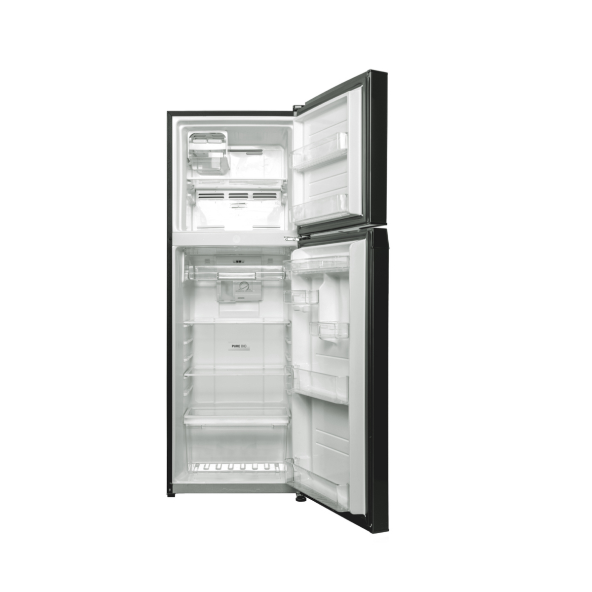 ตู้เย็น 2 ประตู Toshiba รุ่น GR-RT303WE-PMTH(52) ความจุ 8.2 คิว เทคโนโลยี Origin Inverter  ใช้พลังงานน้อยลง 20%