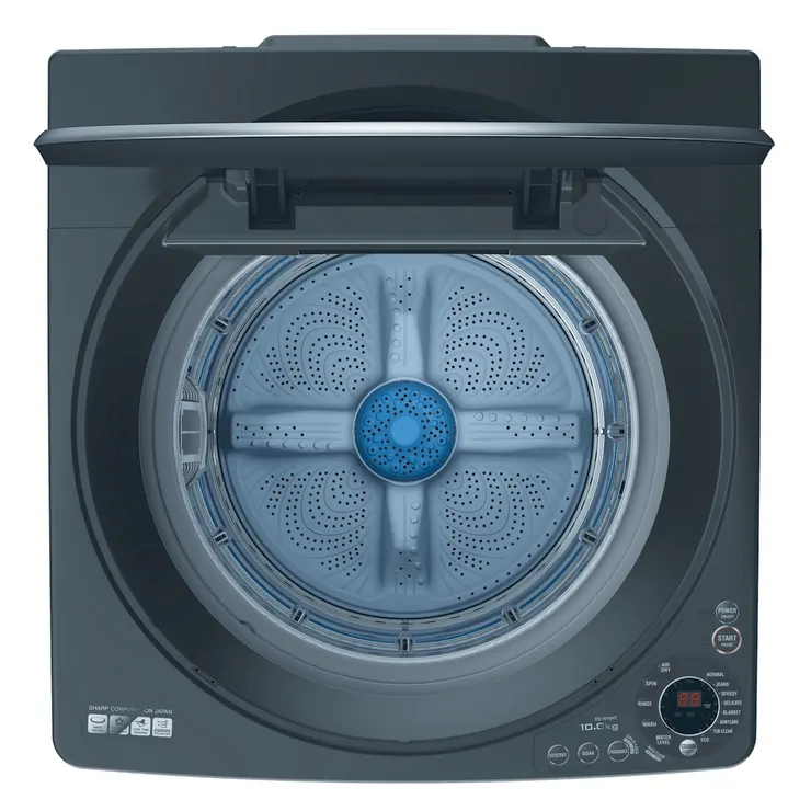 เครื่องซักผ้าถังเดี่ยว Sharp รุ่น ES-W10HT-GY ขนาด 10 kg. ประกันสินค้า 1 ปี มอเตอร์ 10 ปี