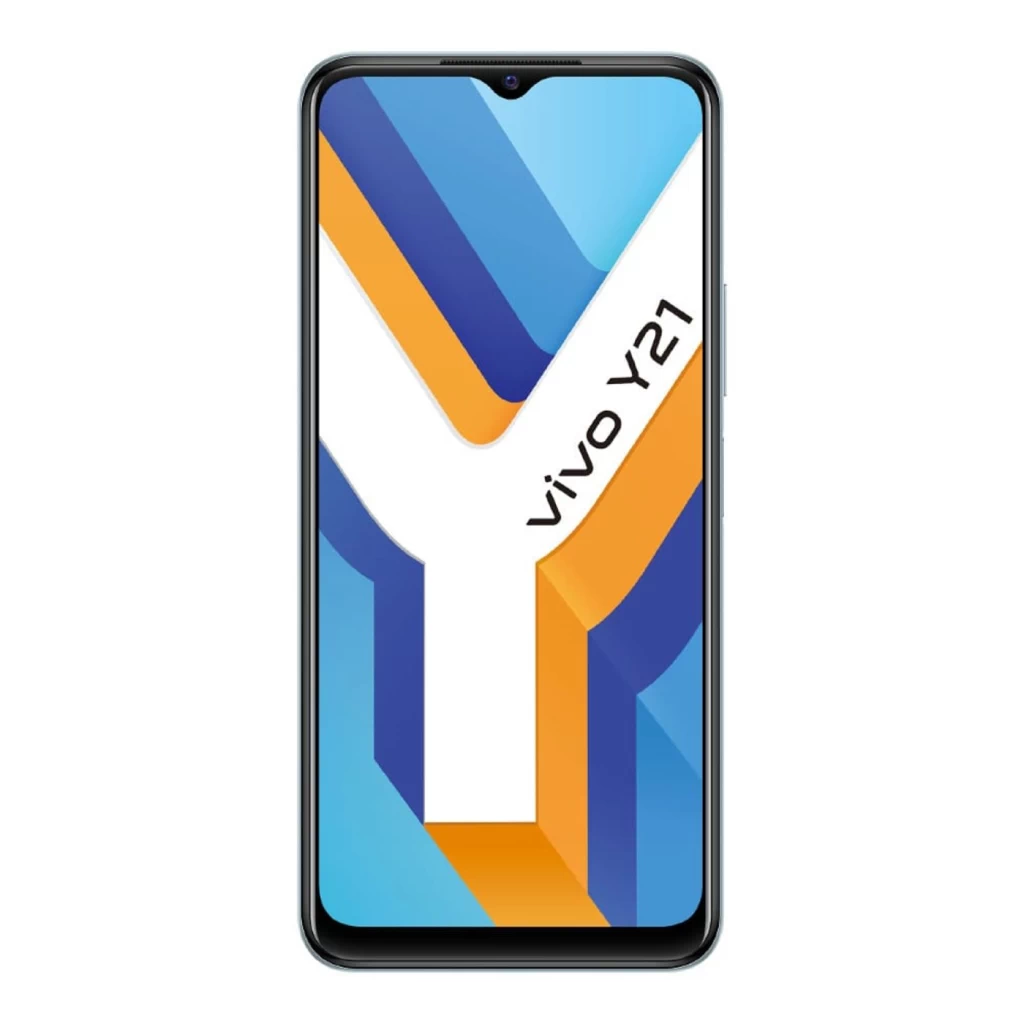 Vivo Y21 (2021) (4 64GB) ขนาด 6.51 นิ้ว แบตเตอรี่ 5000 mAh สี Diamond Glow, Metallic Blue ประกันศูนย์