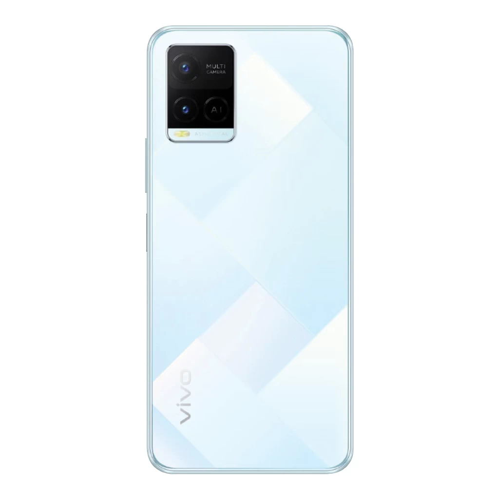 Vivo Y21 (2021) (4 64GB) ขนาด 6.51 นิ้ว แบตเตอรี่ 5000 mAh สี Diamond Glow, Metallic Blue ประกันศูนย์