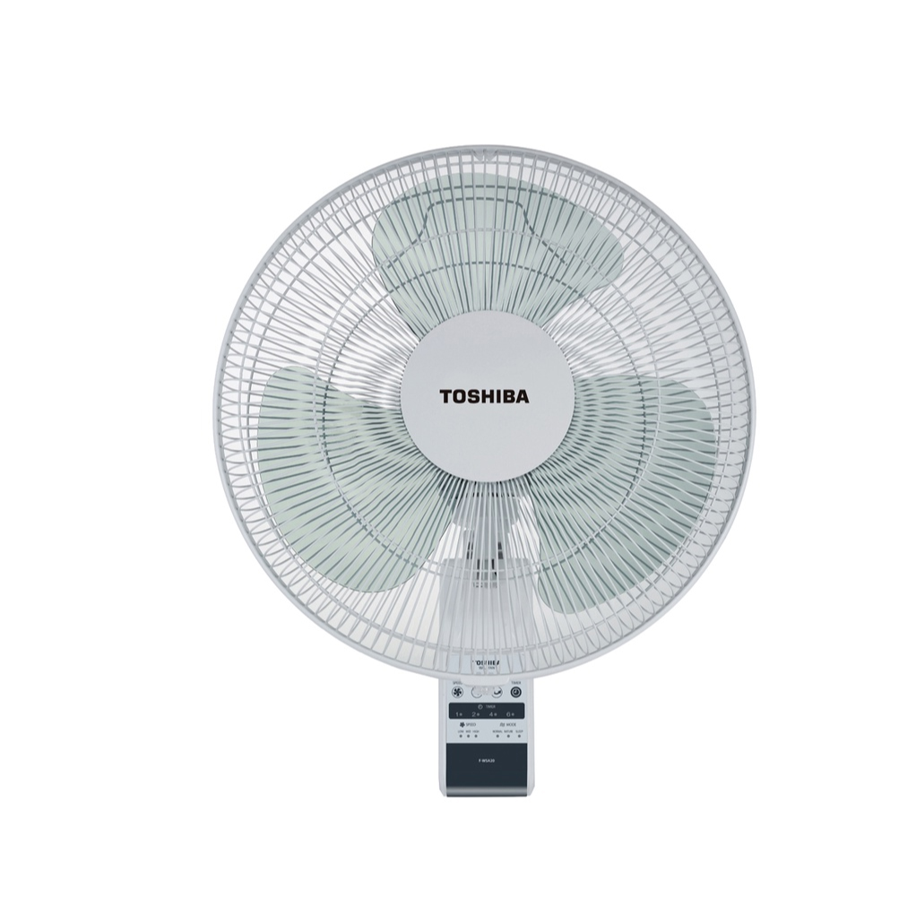(สินค้าประกอบไว้แล้ว)พัดลมติดผนัง TOSHIBA รุ่น F-AWY60TH(W) ขนาด 16 นิ้ว รับประกันมอเตอร์ 3 ปี