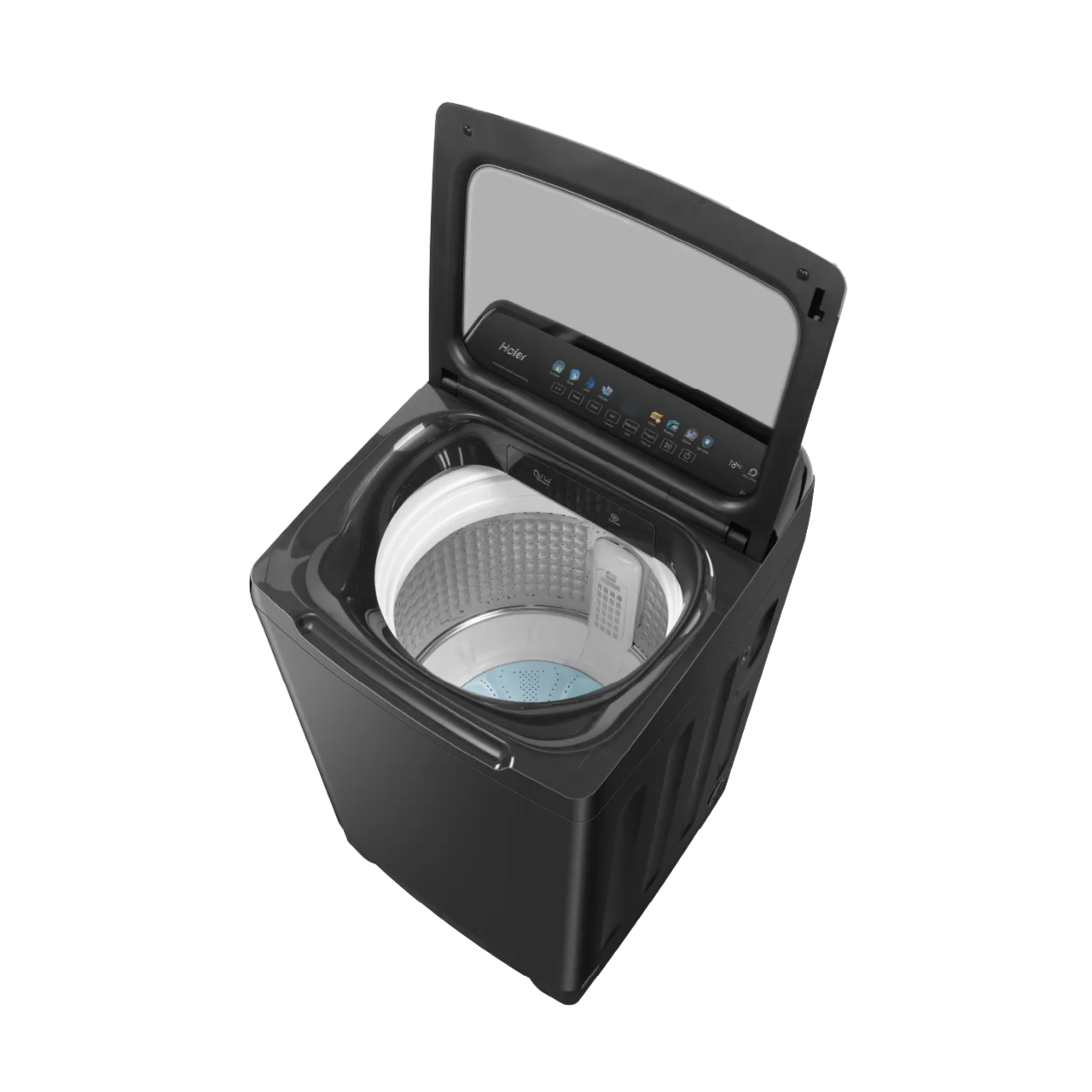 Haier เครื่องซักผ้าฝาบน รุ่น HWM180-B2158B ขนาด 18 กิโลกรัม แผงควบคุมหน้าจอสีระบบสัมผัส มอเตอร์ต่อตรง ทำงานเงียบ