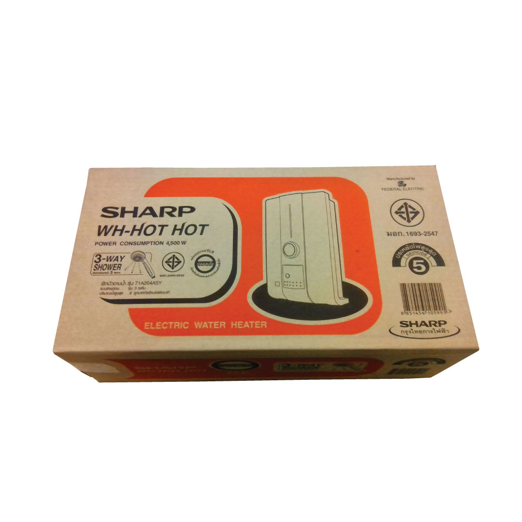 เครื่องทำน้ำอุ่น SHARP รุ่น WH-HOTHOT 4,500W ( รับประกันนาน 5 ปี )