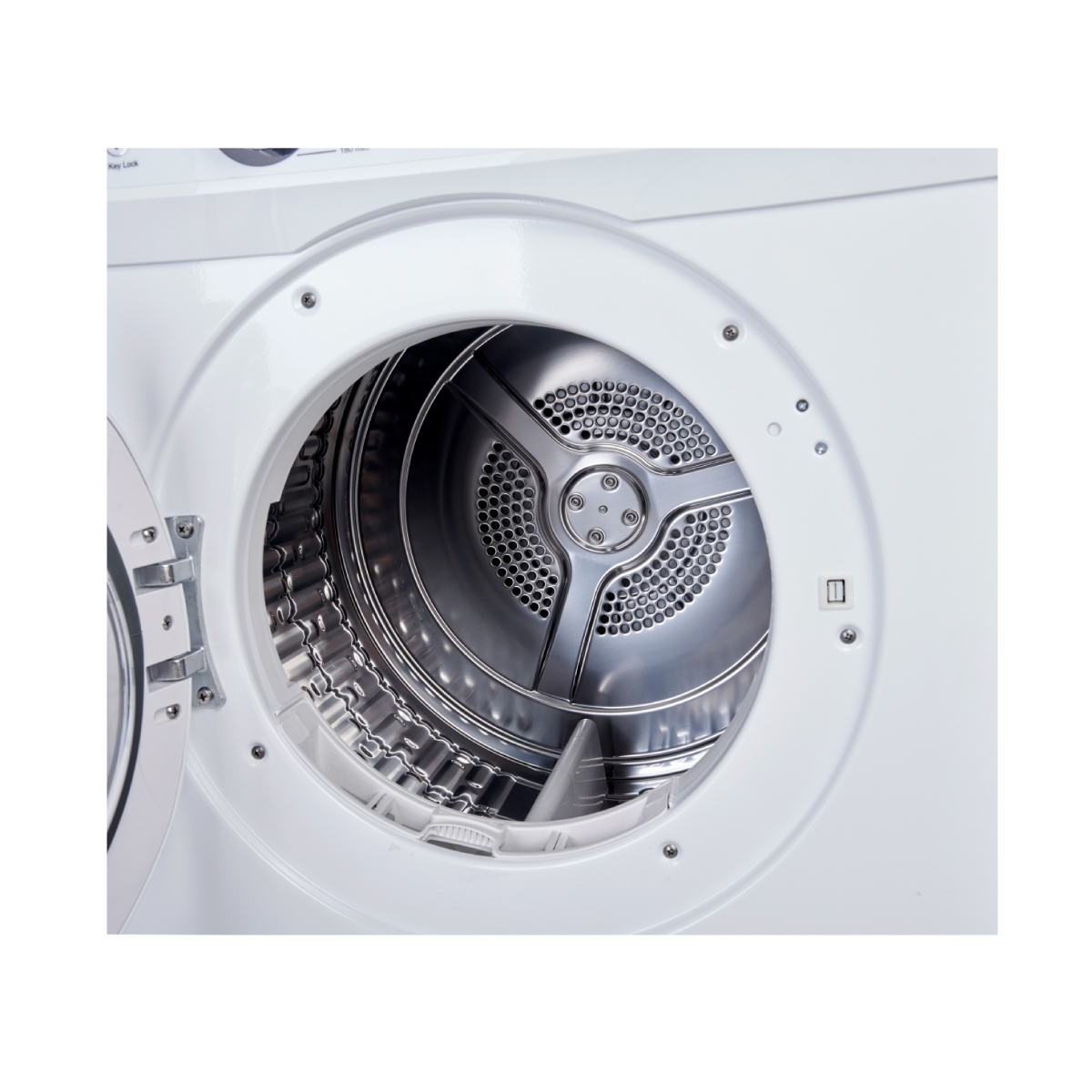 Haier เครื่องอบผ้า ขนาด 7 กก. รุ่น HDV70E1 ระบบเซ็นเซอร์คำนวณอุณหภูมิการอบผ้า รับประกันตัวครื่อง 1 ปี มอเตอร์ 5 ปี
