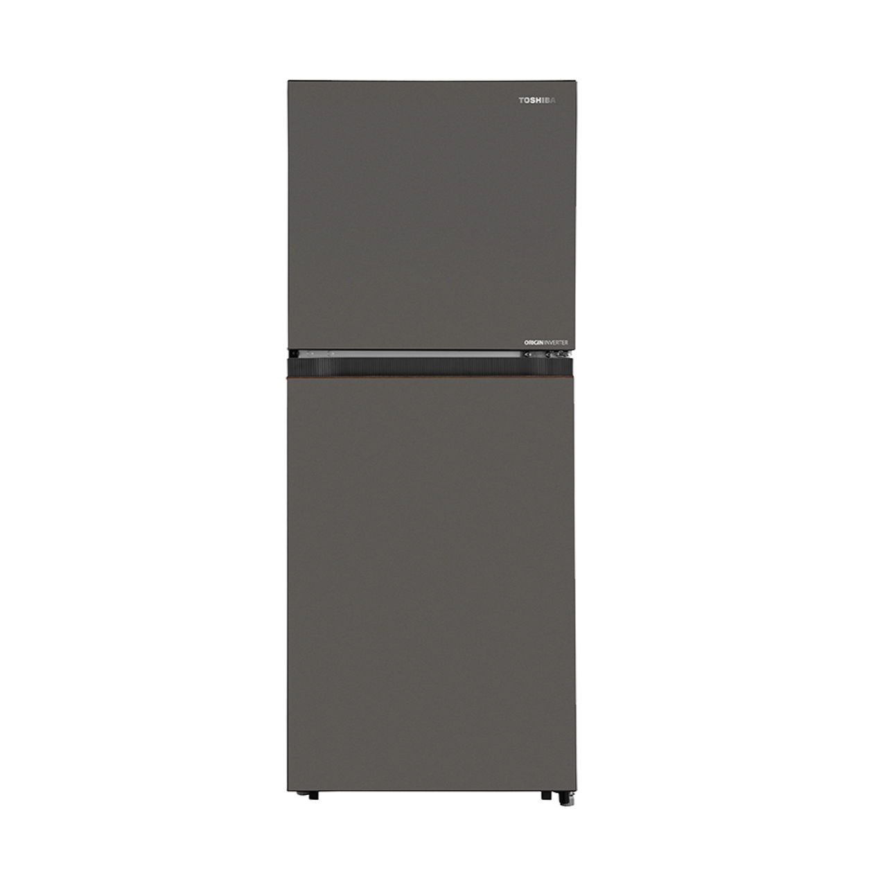 Toshiba ตู้เย็น 2 ประตู 7.3 คิว รุ่น GR-RT268WE-PMTH(50) ระบบ Inverter สี Dark Silver | ประกันคอมฯ 10 ปี