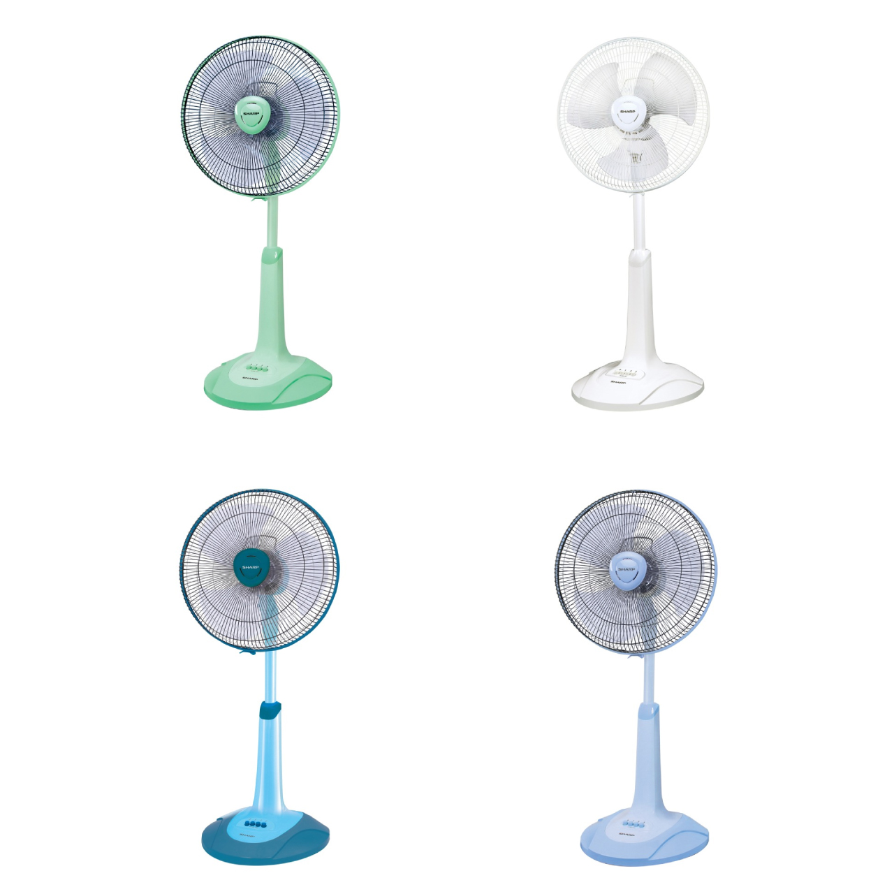 พัดลมสไลด์ Sharp รุ่น PJ-SL164 / PJ-SL163 ของแท้ ใบพัดขนาด 16 นิ้ว แบบ 3 ใบพัด รับประกันคุณภาพ สินค้ารับประกัน 3 ปี