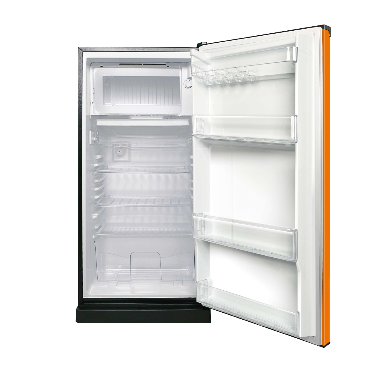 ตู้เย็น 1 ประตู toshiba รุ่น GR-W189 ความจุ 6.4 คิว ชั้นวางกระจกนิรภัย แข็งแรง ช่องแช่เย็นและแช่แข็ง ขนาดใหญ่