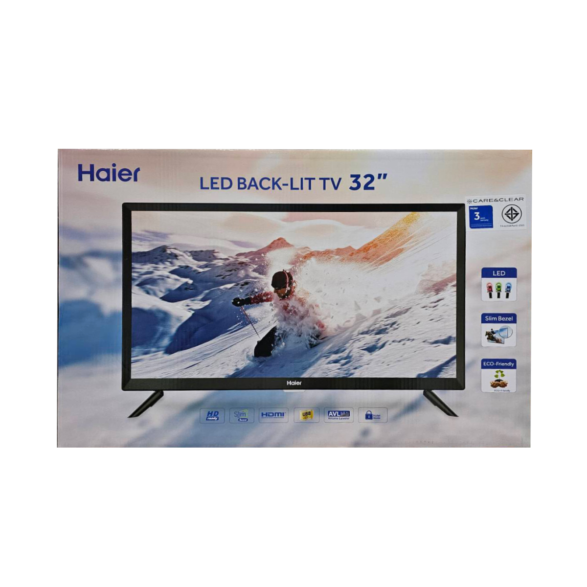 Haier ดิจิตอลทีวี TV Digital HD ขนาด 32 นิ้ว รุ่น H32F6000 รับประกันศูนย์ 3 ปี ช่องต่อ HDMI USB